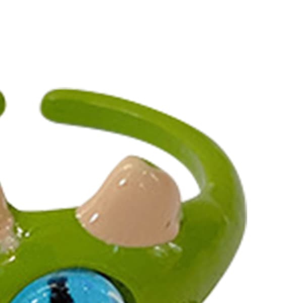 Tecknad ring söt bedårande mönster fingerring legering fingerdekoration för pojkar flickor typ E