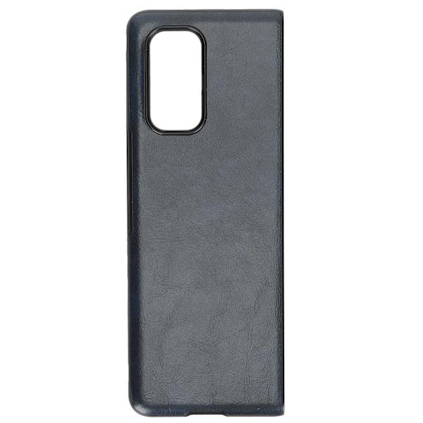 Business Style Pattern Läder Smartphone Fodral för Xiaomi MIX FOLD Fodral för TelefonskyddBlå