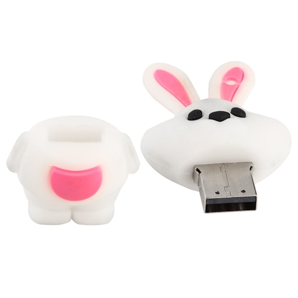 Tegneserie USB Flash Drive 2.0 Pendrive Kanin Dukke Bærbar Minnepinne U Disk Tilbehør 32GB