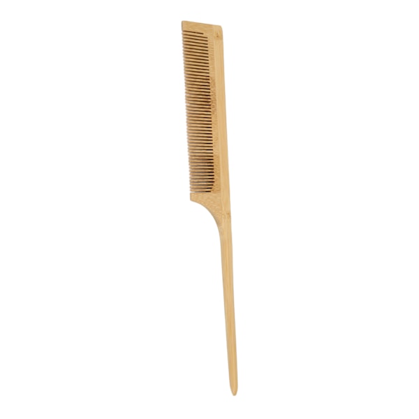 Bamboo Beard Comb Professional Home Kampaamo Pehmeät hampaat Hiusten irrotuskampa muotoilutyökalu miehille naisille