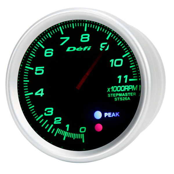 Varvräknare 85mm/3,35in diameter 0-11000RPM Färgglad LED-bakgrundsbelysning Universell för 12V motorcykel RV Yacht