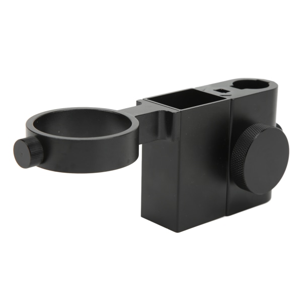 Mikroskop justerbart fokusstativ Hodeholder Kameralinseløftebrakett for 50 mm objektivlinse 22 mm søylestativ