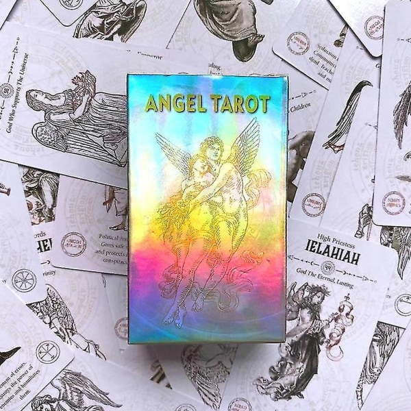 Englanninkieliset Tarot-kortit Angel Oracle -juhlapeliin