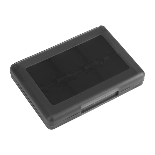 28 i 1 PP Plast Spilkort Etui Patron Opbevaringsboks til Nintendo 3DS DSL DSI LL Sort