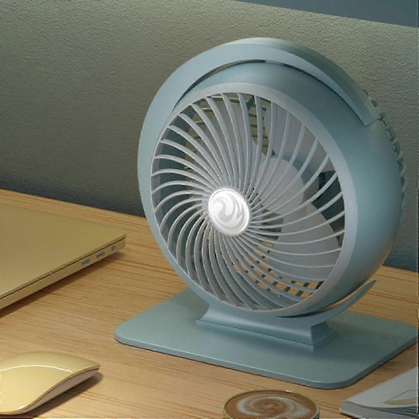 USB Cirkulationsventilator - Cirkulator Elektrisk Kølebordsventilator | Mini Luftkonvektion Lydløs USB Stærk Vind til Kollegium Hjem