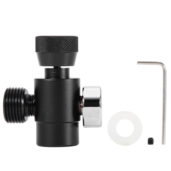 SodaStream CO2 Refill Adapter Kit (svart med måler) - 1 stk