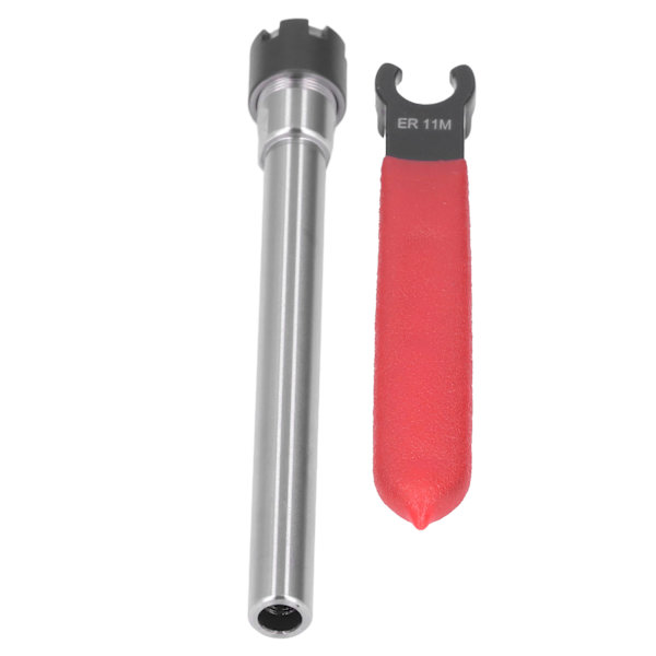 Spännhylsa Chuckhållare Rak Lång CNC-fräsförlängningsstång 17 mm Spännnyckel (C10ER11M100L 100 mm)