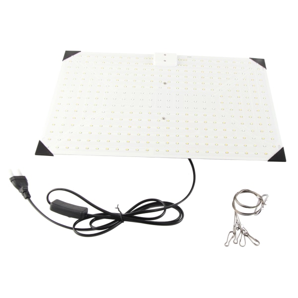 LED-växtlampor Full Spectrum 360 LED Smart Indoor Grow Light Quantum Board med krok för inomhusväxter EU-kontakt 100‑265V