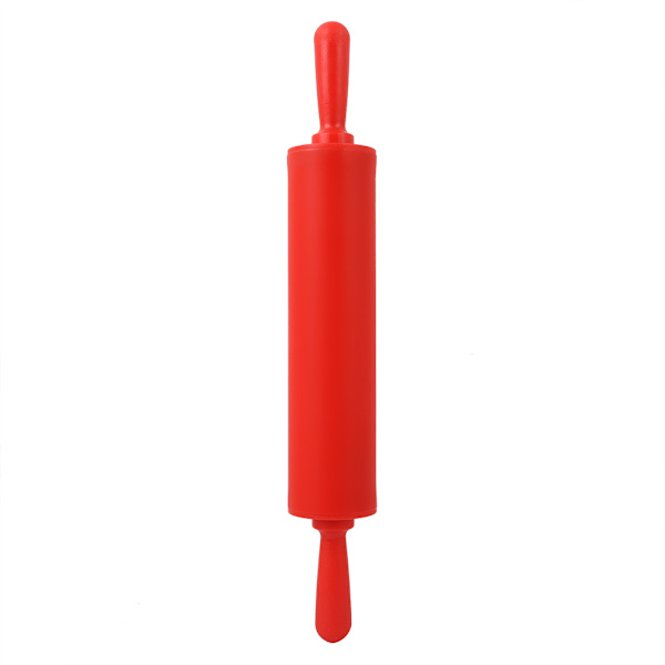 Färgglad silikonkavelrestaurang Hembakat bröd Cookie Dough Roll Tool (röd)