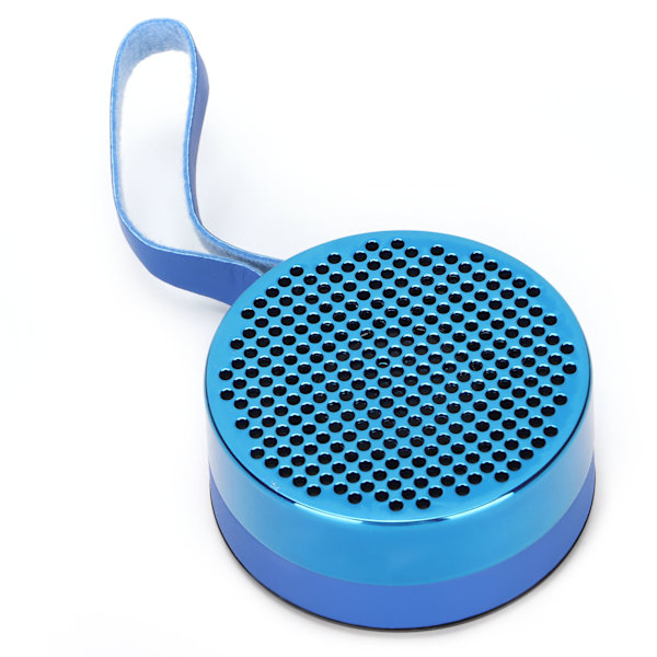 Mini Bluetooth-kaiutin, vedenpitävä taso 7, metalli, langaton, kannettava, pieni kaiutin, jossa lanyardi