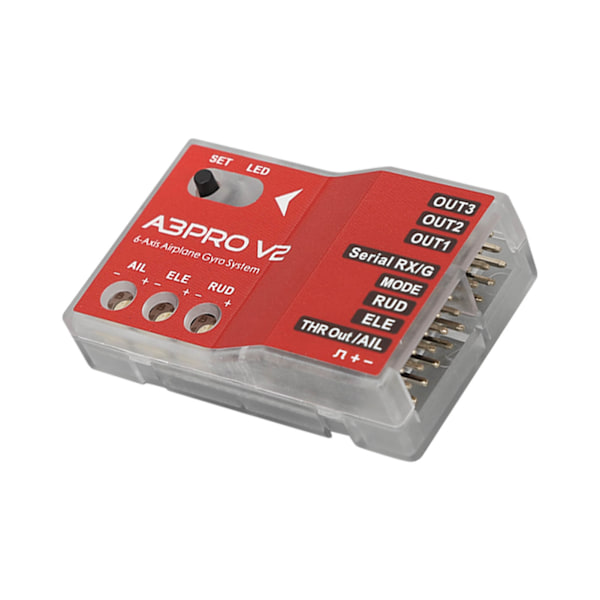 A3 Pro V2 Balancerende Flyvemaskine Gyroskop Stabilisator Flight Controller til RC Flyvemaskine Fast Vinge