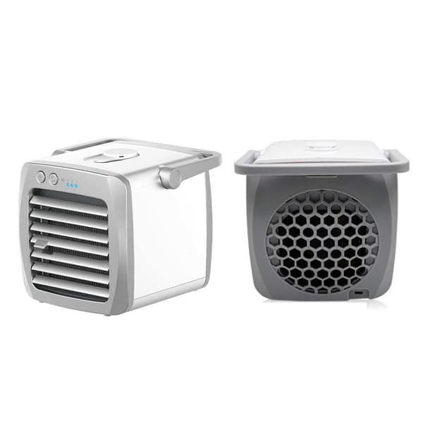 Bærbar Aircondition Mini Luftkøler USB Aircondition til Soveværelse Kontorbord