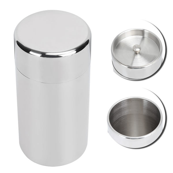 Bærbar 304 rustfrit stål forseglet teblad opbevaringskrukke beholder kaffebønnebeholder L størrelse 550ml