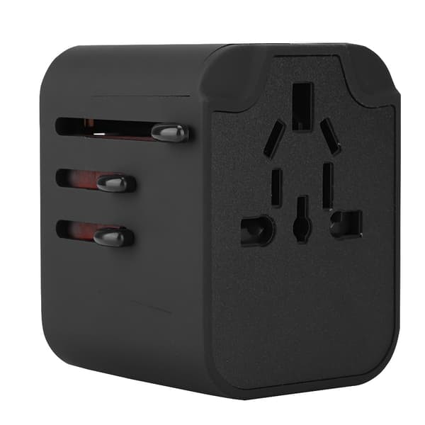 4 USB 3.5A Universal Rejseadapter Elektriske Stik Stikkontakter Konverter Adapter (100-250V)