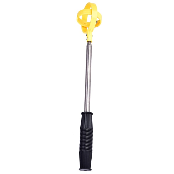Praktisk golfplukker teleskopisk antenne ball pick up Tool Device Retriever Scoop (gul)