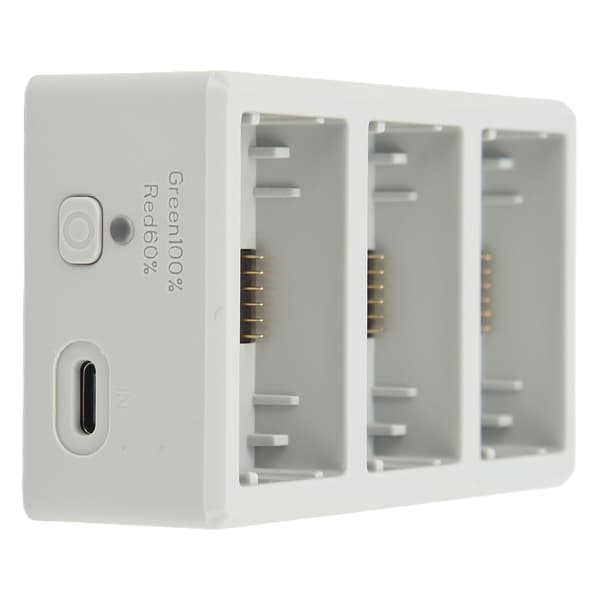 Drone Laderstasjon Intelligent Rask Effektiv 3-Ports Batterilader Hub for DJI Mini 3 Pro for Mini 3