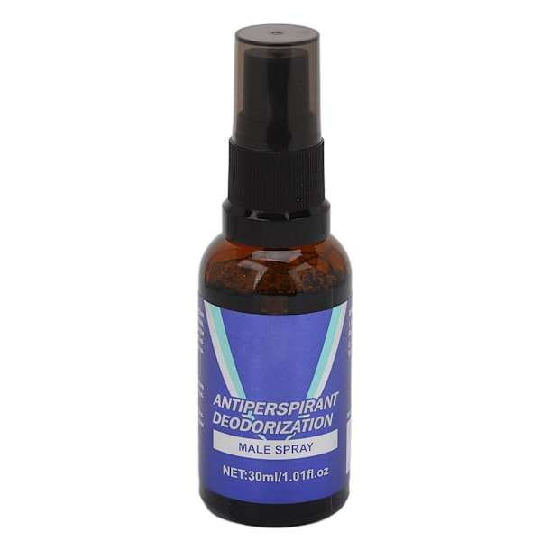 Antiperspirant Spray 30ml - Antiperspirant deodorant for menn - Tørkende kroppsspray for sport og trening