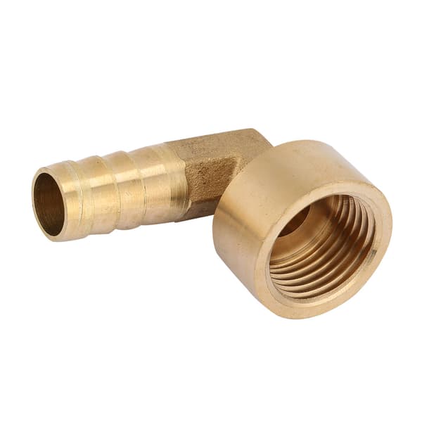 G1/2 Naaraspuolinen kierre Messinki Kulmaliitin Letkuliitin Liitosadapteri (12mm)