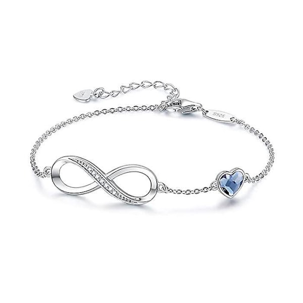 Justerbart Charm-armband i Silverfärgat Rostfritt Stål - Perfekt Present till Kvinnor, Mamma, Fru, Flickor och Hennes för Årsdag, Mors Dag eller Födelsedag