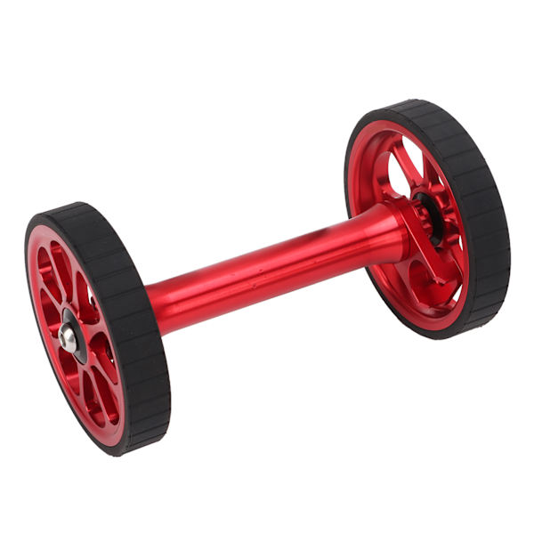 MEIJUN Easy Wheel Extension Telescopic Bar Easy Wheel Set 80mm Widening for Brompton 3sixtyRed