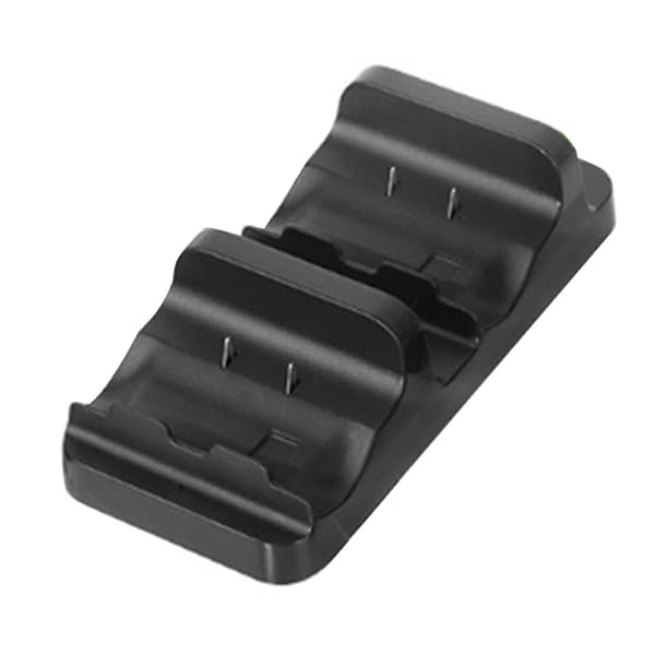 Controlleroplader Dobbelt Opladningsdock med 2 Genopladelige Batteripakker til Xboxone Controllere Sort
