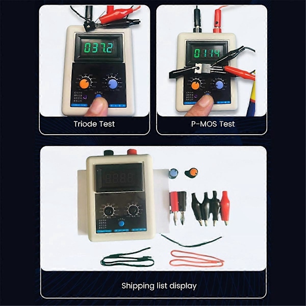 Igbt Spænding Transistor Tester Diode Mos Transistor Led Modstå En W