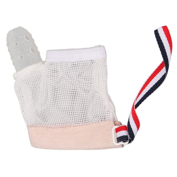 Stoppa sughandske Mjukt mesh Andas fingersugande stoppskydd för baby