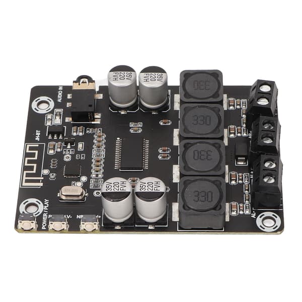 Digital forstærkerkort 12V-28V DC Dual Channel 45W Bluetooth forstærker DIY modul til højttaler