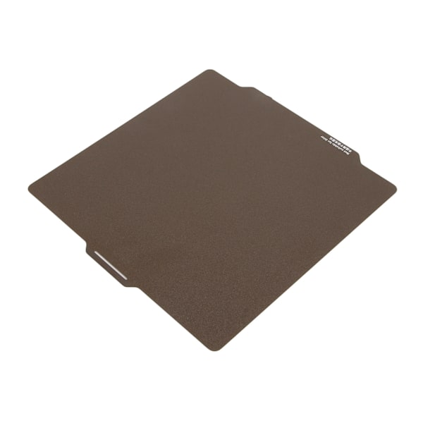 3D-skriver byggeplate 10,9 tommer lang 10,1 tommer bred dobbeltsidig PEI pulverisert stålplate for Bambu X1/P1P erstatning