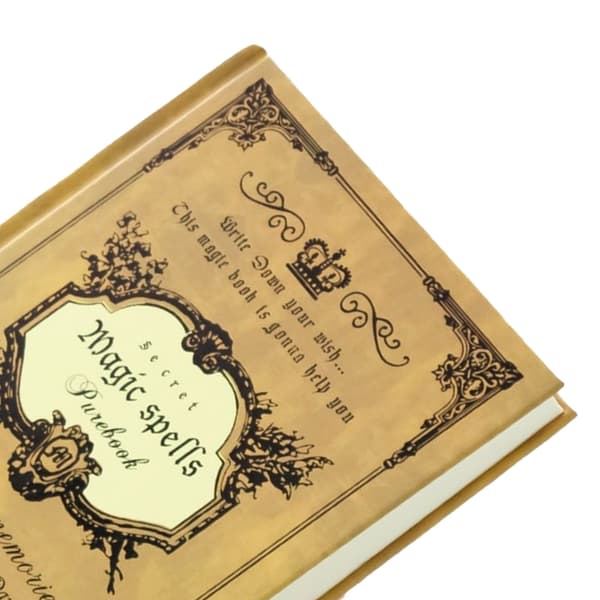 Notesbog Retro Mønster 2,5 cm Tykke Beige Indersider Papir 21,3x14,5x2,5 cm Forretningsnotesbog til Hjemmeskole