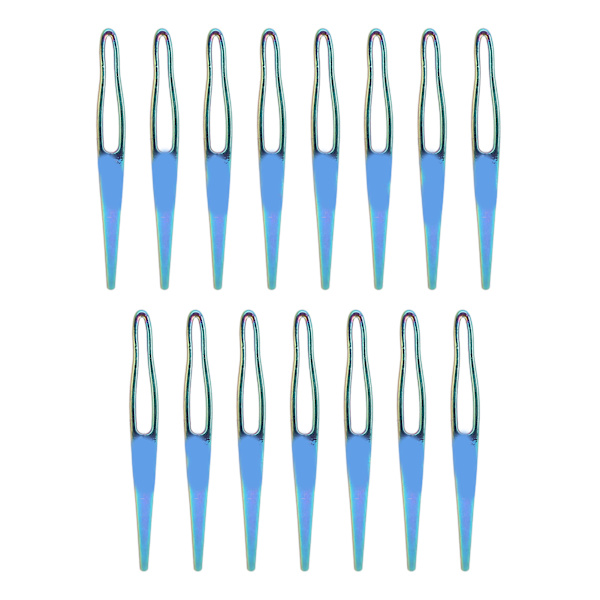 15 stk Alloy Sisterlocks Stramningstilbehør Farverige Dreadlocks Interlocking Tool Styling Tool