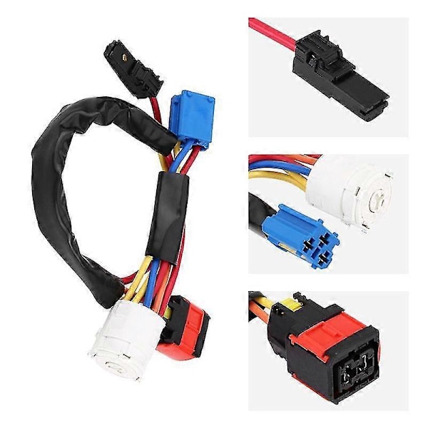 Tændingslås Cylinder Stik Kabel Ledning kompatibel med 206 406 XSARA 4162P0 9927.12