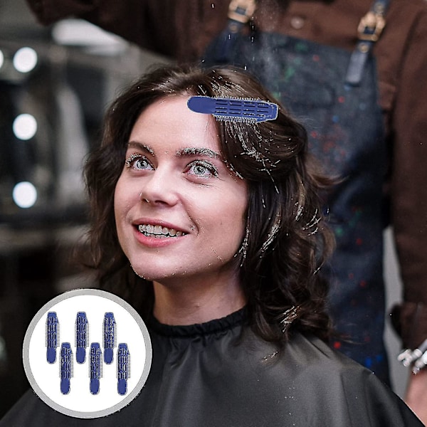 Hår Volumengivende Clips Hårrodsclips Naturlig Fyldig Hårclip Til Kvinder Piger Hårstyling (4 stk., Blå)