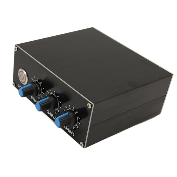 QRM Eliminator X Vaihe HF-taajuusalueet Sisäänrakennettu PTT-ohjaus 1,8 MHz - 30 MHz Säädettävä Alumiiniseos Signaalinvaimennin