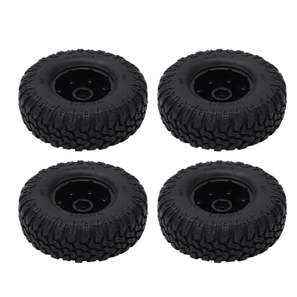 1,9 tums gummidäck halkfri struktur hög nötningsbeständighet RC klätterbilsdäck för SCX10 90046 för TRX4 för D90