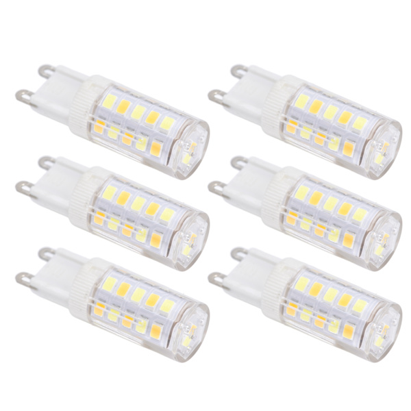 10 st G9 220V LED-lampa Dimbar Keramisk LED-lampa Ersätt Halogenlampa för KronljusG9 3W 32LED