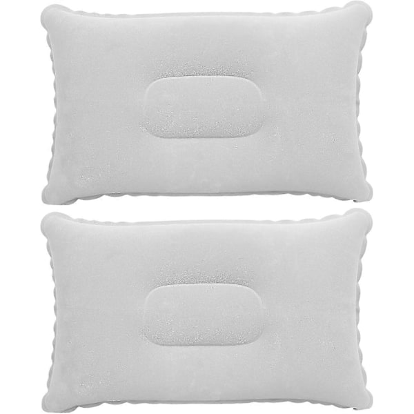 Uppblåsbara Kuddar X2 Multipack med Uppblåsbara Kuddar Perfekt för Resor/Camping/Utomhus/Fiske - Blås Upp Kudde - Twin Pack Zekai