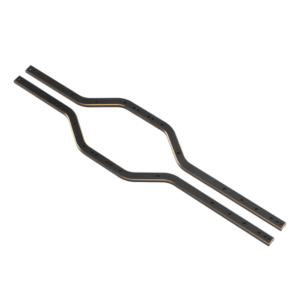 RC-chassisramme i metall, erstatning for RC-bilchassisbjelke for Axial SCX24 AXl0005 1/24 RC-bil