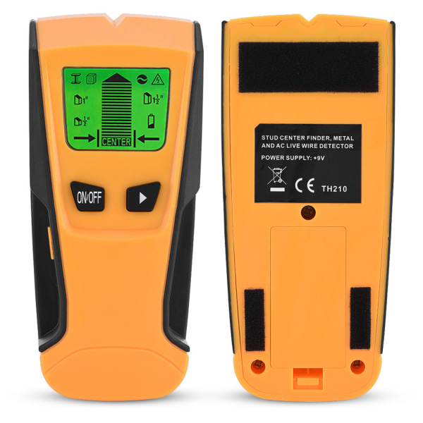 3 in 1 Live Wire Detector Stud Wood Wall Center Scanner Finder Metal AC Tool Kit