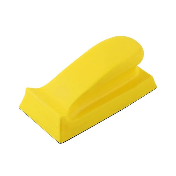 Manuell Slipekloss Håndsandpapir Svampputer Håndslipepute Poleringsslipeskive Svampsandpapirholder for Håndverk, Kunstmøbler, Tre