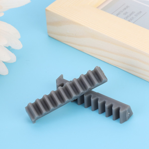 Ett par sidoställ stickmaskin Plasttillbehör L/R sidoställ Passar för Silver Reed