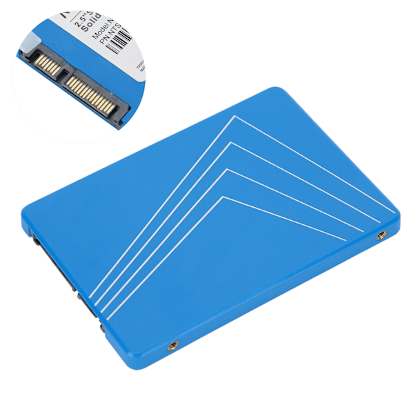 SATA SSD Solid State-hårddisk, bärbar 128 GB, 2,5 tum, för PC-datortillbehör