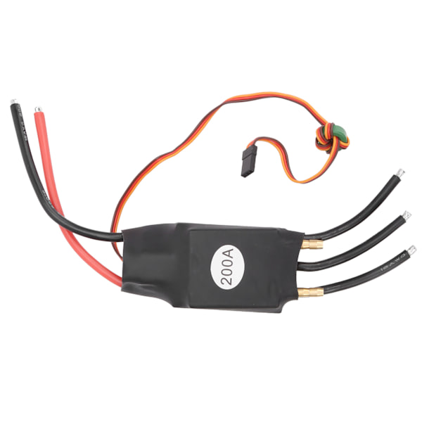 200A ESC børsteløs vandkøling elektrisk hastighedsregulator ESC til RC bådmodel
