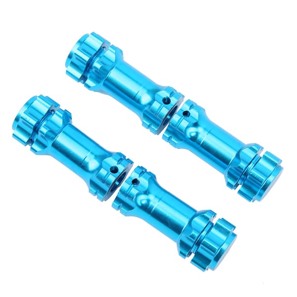 4 stk. 30 mm/1,2 tommer forlængeradaptertilbehør, passer til HSP 94087 94762 1:8 RC bil, blå