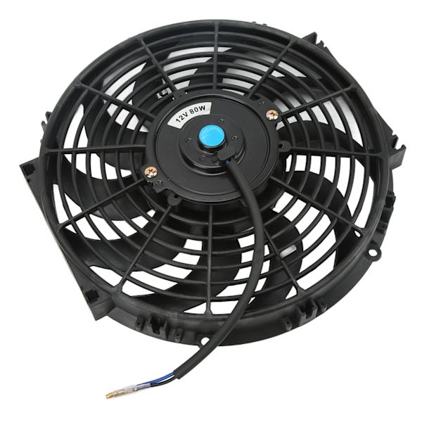 12V elektrisk kondensator kølerventilator samling stille drift universel 12in til biler