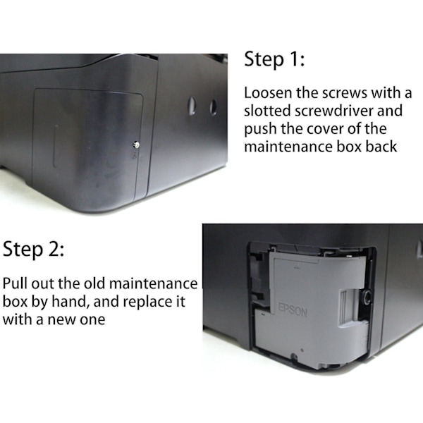 C9345 Underhållsbox Spildbläck kompatibel Tank kompatibel Epson Ecotankpro Et-5880 Et-5850 Wf7F-F