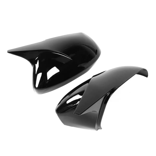 Par sidespeildekselhette Horn Style Protector Housing Passer for Corolla Sedan/Hatchback Svart