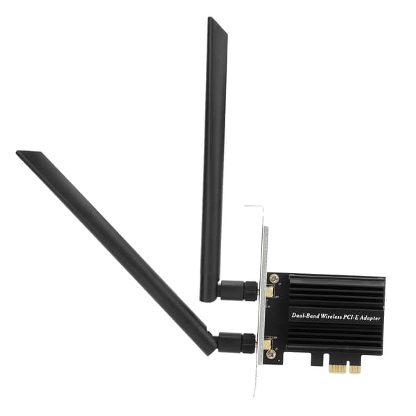 Netværkskort Desktop Dual Band Adapter med 8DB Antenneforlængerkabel AX3000 PCI-E