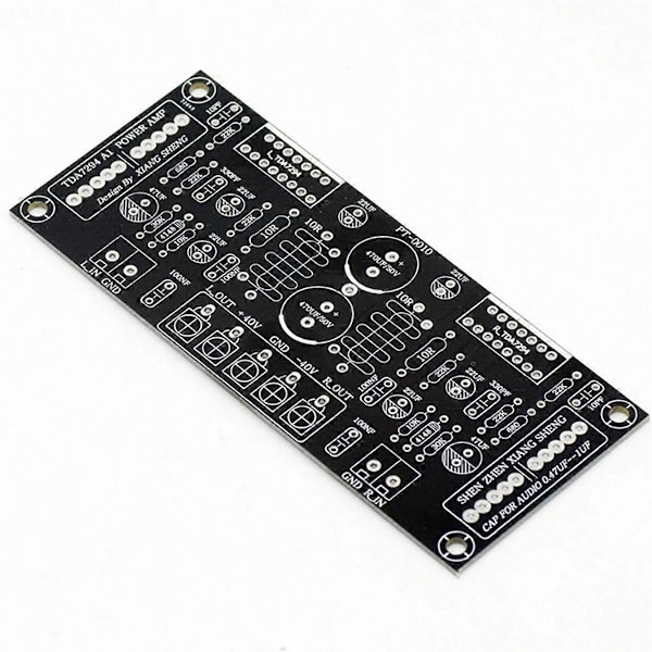 TDA7294 100W+100W Dual-Channel Audio Forstærker Board færdig