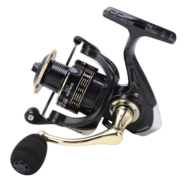 Metal Spinning Fishing Reel Rocker Arm Fishing Line Wheel Metal Wire Cup Casting ReelsAD4000